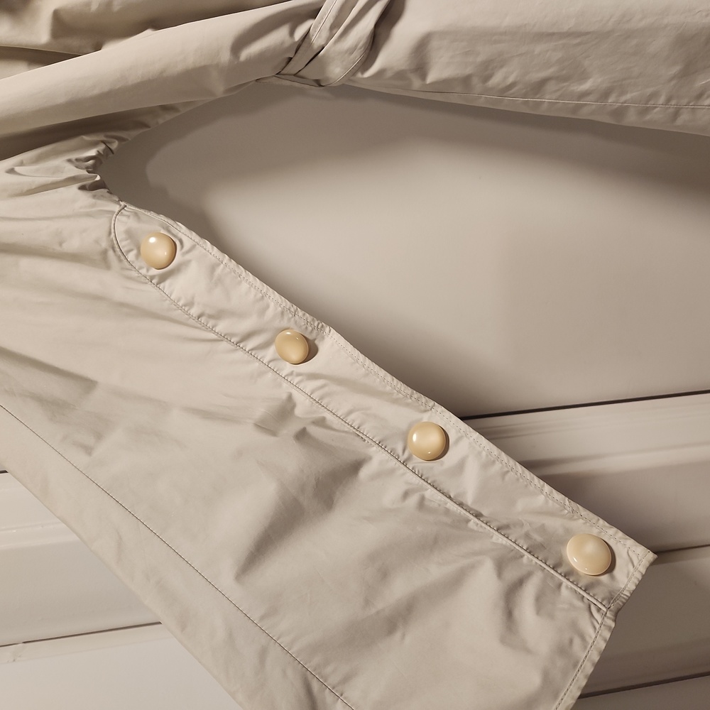 Beige vintage Cole Haan raincoat size medium - Picture 3 of 4